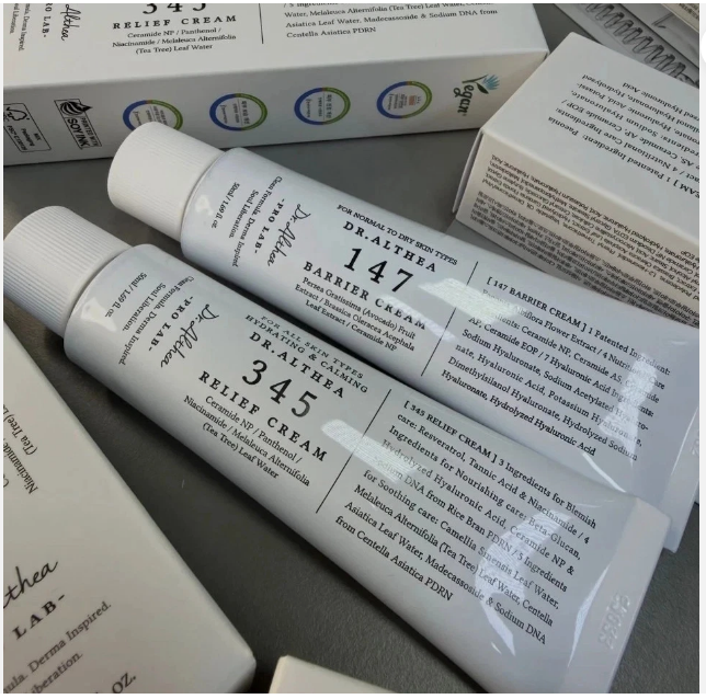 Dr. Althea Korean Face Cream – 345 Relief & 147 Barrier Cream | Deep Hydration, Skin Barrier Support & Radiant Glow