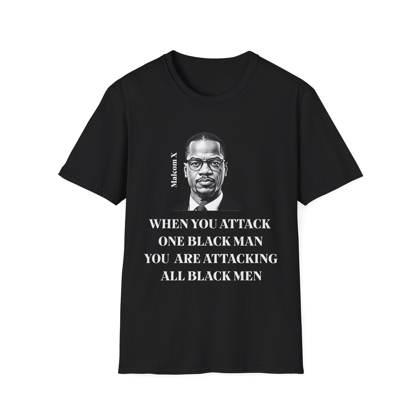 Empowering Message T-Shirt, Malcolm X Quote Shirt, Unisex T-Shirt, Civil [...]