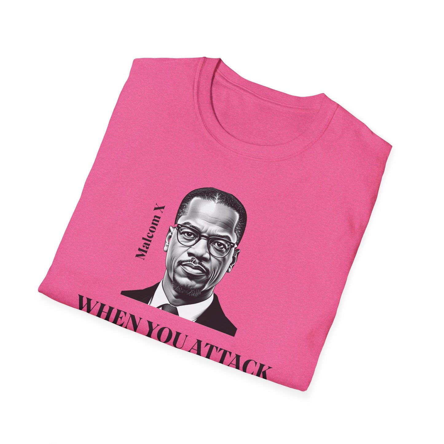 Empowering Message T-Shirt, Malcolm X Quote Shirt, Unisex T-Shirt, Civil [...]