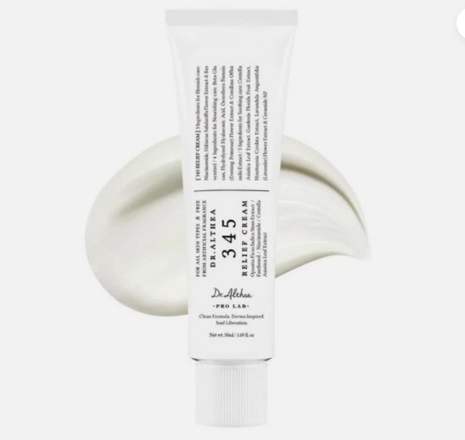 Dr. Althea Korean Face Cream – 345 Relief & 147 Barrier Cream | Deep Hydration, Skin Barrier Support & Radiant Glow